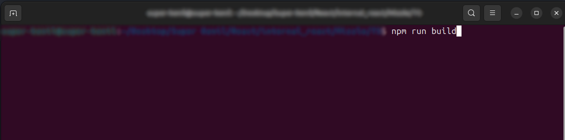 How to make build with CMD