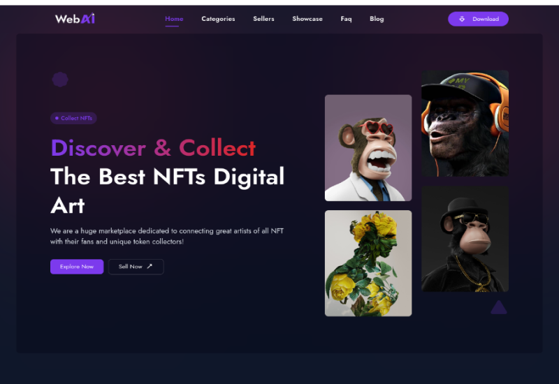 WebAI | Next.js AI Startup & Technology Landing Page Template